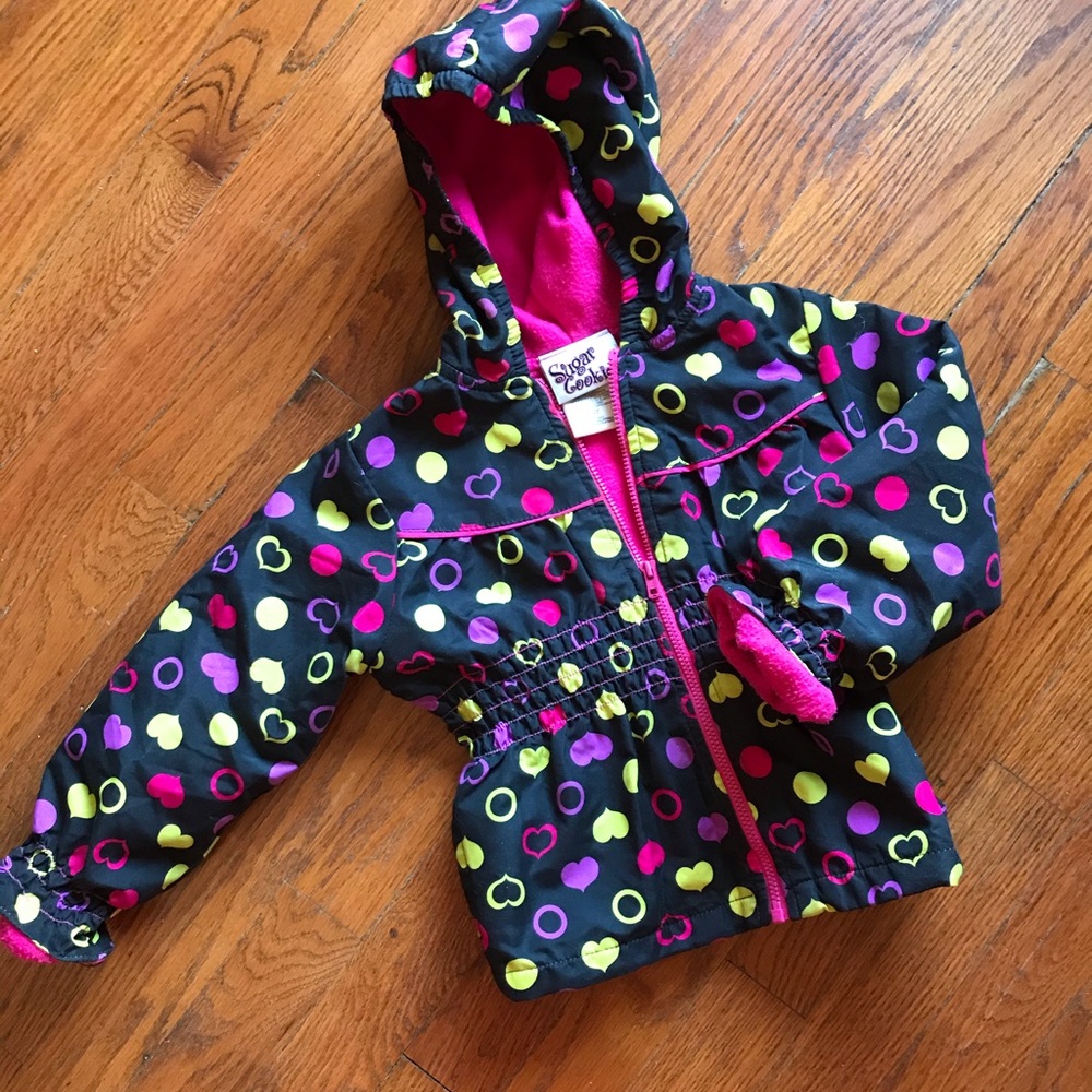 Cute hooded toddler coat